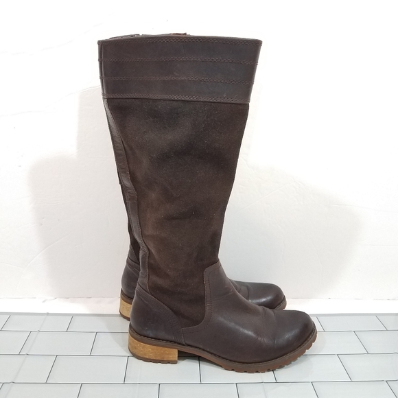 Timberland Bethel Heights Brown Leather Boots 6.5 - Picture 2 of 14